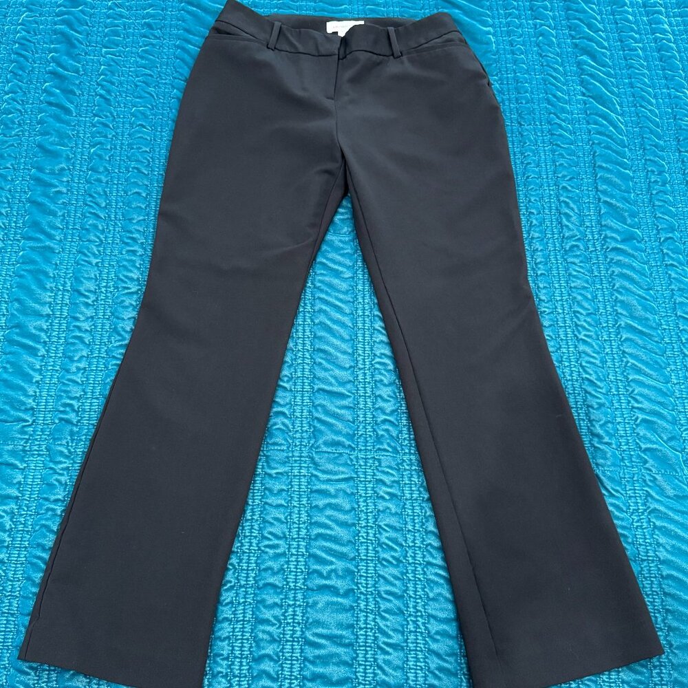 Liz Claiborne Audra Black Dress Pants Size 2P Petite Work Career Slacks